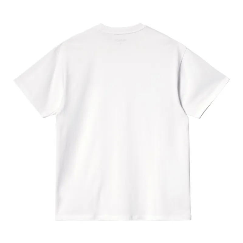 Carhartt WIP American Script T-Shirt - White-1